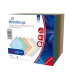 MEDIARANGE CD-Leerhülle, schmal, für 1 Disc, 5mm, farbig sortiert, 20er Pack