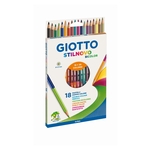 GIOTTO Farbstifte Stilnovo Bicolor - 18er Kartonetui