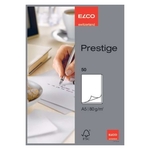 ELCO Schreibblock Prestige - DIN A5, blanko, weiß, 50 Blatt