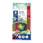 STAEDTLER Farbstifte Noris® colour Promotion Set - 3 mm, Kartonetui 12 Farben sortiert + 1 Bleistift