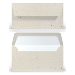 RÖSSLER Briefhülle Paperado - DL, 100 g/qm, terra vanilla, Seidenfutter