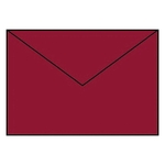 RÖSSLER Briefhülle Paperado - C5, 100 g/qm, rosso gerippt, Seidenfutter