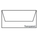 RÖSSLER Briefhülle Paperado - DL, 100 g/qm, transparent hochweiß
