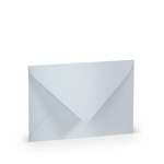 RÖSSLER Briefhülle Paperado - C6, 120 g/qm, marble white metallic