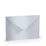 RÖSSLER Briefhülle Paperado - C5, 120 g/qm, marble white metallic