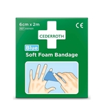 Cederroth Pflaster Soft Foam Bandage - 2 m, blau, selbsthaftend