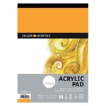 DALER-ROWNEY Acrylblock - A4, 190 g/qm, 16 Blatt