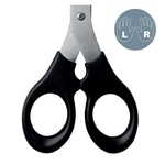 LEITZ 5423 Edelstahlschere, rostfreier Edelstahl, 165 mm, schwarz
