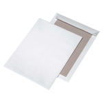 MAILMEDIA Papprückwandtasche C4, ohne Fenster, 120 g/qm, weiß, 100 Stück