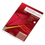 MAILMEDIA Faltentaschen - C4, mit Fenster, 20 mm-Falte, haftklebend, 120 g/qm, weiß, 5 Stück