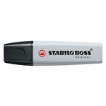 STABILO Textmarker - BOSS ORIGINAL Pastel  - Einzelstift - seidengrau