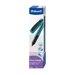 PELIKAN Tintenroller Pina Colada - 0,7 mm, petrol metallic, Faltschachtel