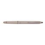 PILOT Tintenroller FriXion Zone 0.7, mit Druckmechanik & FriXion Metall-Mine, radierbare Tinte, nachfüllbar, 0.7mm (M), beige