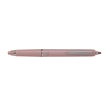 PILOT Tintenroller FriXion Zone 0.7, mit Druckmechanik & FriXion Metall-Mine, radierbare Tinte, nachfüllbar, 0.7mm (M), pink