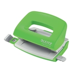 LEITZ 5010 Locher Mini NeXXT Recycle - 10 Blatt, klimaneutral, grün
