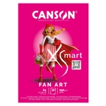 CANSON Zeichenblock Fan Art - A4, 20 Blatt, 250 g/qm, weiß