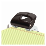 Q-CONNECT Locher, 20 Blatt, schwarz/grau