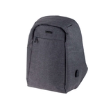 LIGHTPAK Rucksack SAFEPAK - Sicherheitsrucksack mit Laptopfach, grau