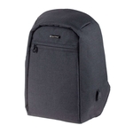 LIGHTPAK Rucksack SAFEPAK - Sicherheitsrucksack mit Laptopfach, anthrazit