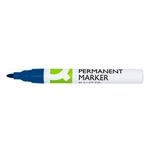 Q-CONNECT Permanentmarker, Rundspitze, ca. 2 - 3 mm, blau