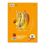 URSUS Style Collegeblock LIN21 für Linkshänder, A4, 80 Blatt, 70g/m², liniert