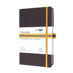 SIGEL Notizbuch Linescape ca. A5 176 S. Hardcover liniert 80 g/m² dunkelgrau