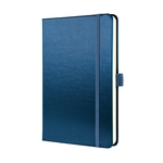 SIGEL Notizbuch Conceptum, A5, 80g/m², Hardcover, liniert, blue metallic