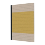 SIGEL Notizbuch Recycling, A5, 80g/m², 100 Blatt, Softcover, liniert, leuchtgelb