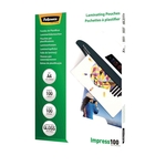 FELLOWES Laminierfolien Impress 100 Mikron,glänzend,A4,100 Stück
