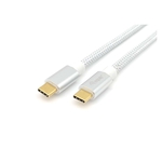 EQUIP USB 3.2 Gen 2x1 Type-C to C, M/M, 1.0m, 5A, White