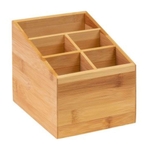 WESTMARK Besteckhalter Bambus, 5 Fächer
