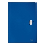LEITZ 4624 Fächermappe Recycle - A4, 5 Fächer, 250 Blatt, PP, klimaneutral, blau