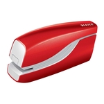 LEITZ 5566 Elektrisches Heftgerät WOW - 10 Blatt, rot metallic