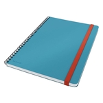 LEITZ Collegeblock Cosy - B5, 80 Blatt, 100 g/qm, kariert, blau
