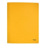 LEITZ 3904 Schnellhefter Recycle - A4, 250 Blatt, kfm. und Amtsheftung, Karton (RC), klimaneutral, gelb