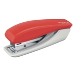 LEITZ 5617 Mini Heftgerät NeXXt Recycle - 10 Blatt, klimaneutral, rot