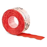 METO Preisauszeichner-Etiketten, 1-zeilig, 22 x 12 mm, permanent haftend, fluor rot