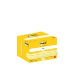POST-IT Haftnotizblock - 51 x 76 mm, gelb, 12x 100 Blatt Karton