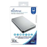 MEDIARANGE externes USB 3.0 Festplattenlaufwerk HDD - 2 TB, silber