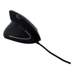 MEDIARANGE Maus MROS231 - ergonomisch, 6 Tasten, optisch, kabelgebunden, schwarz