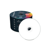 MEDIARANGE CD-R 700MB, 80min 50-fache Schreibgeschwindigkeit, vollflächig bedruckbar (Tintenstrahldrucker), schwarze Schreibseite, 50er Spindel