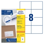 AVERY ZWECKFORM 3427 Universal-Etiketten ultragrip - 105 x 74 mm weiß, 1.760 Etiketten