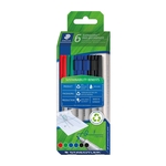 STAEDTLER Feinschreiber Universalstift Lumocolor® - non-permanent, F, 6 Stück sortiert