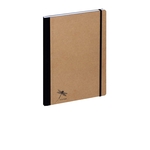 PAGNA Notizbuch Pur - A4, kariert, natur