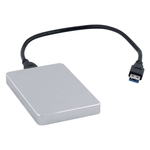 Q-CONNECT Festplatte extern USB 3.0 2TB silber