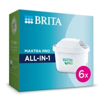 BRITA Wasserfilter-Kartusche MAXTRA PRO ALL-IN-1 - 6 Kartuschen