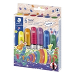 STAEDTLER Gelmalstift Noris Club® - 6 Stück, sortiert, Metallicfarben