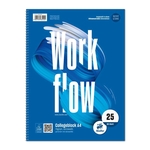 STAUFEN STYLE Collegeblock LIN25 - A4, 80 Blatt, 70 g/qm, 9 mm liniert mit Rand