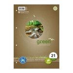 STAUFEN GREEN Ringbucheinlage - LIN21, A4, 50 Blatt, 70g/qm, 9mm, liniert