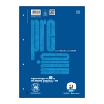 STAUFEN PREMIO Ringbucheinlage LIN 27 - A4, 50 Blatt, 9 mm liniert Rand beidseitig, 90 g/qm